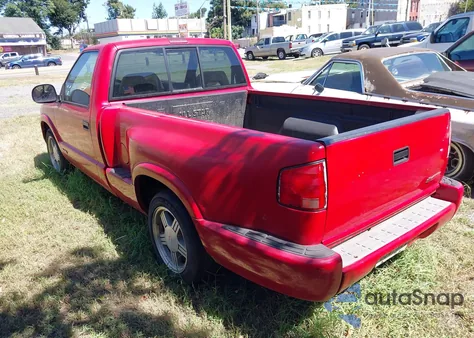 1997 Chevrolet S-10 Fleetside z USA, uszkodzony, nr VIN 1GCCS14W3V8206031